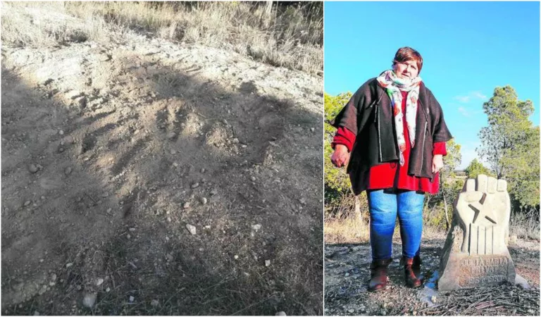 Castelló de Farfanya retira el monòlit a Julià Babia i Poble Lliure el reivindica