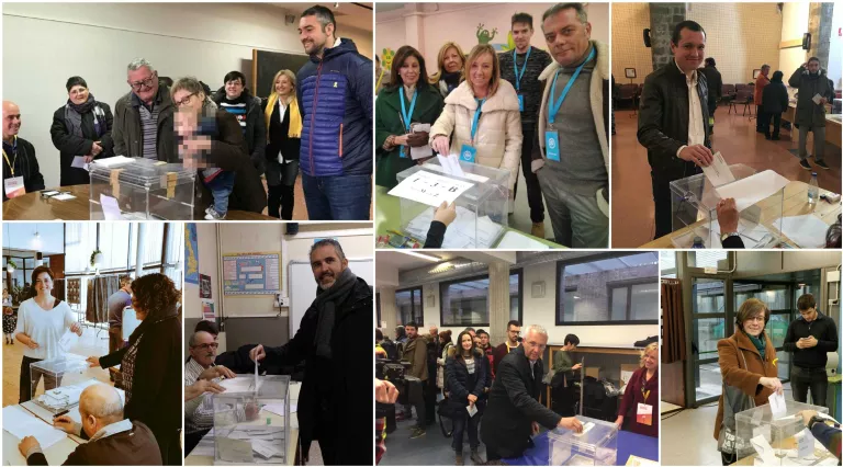 #eleccions21D / Els caps de llista es posen d'acord en demanar un vot massiu