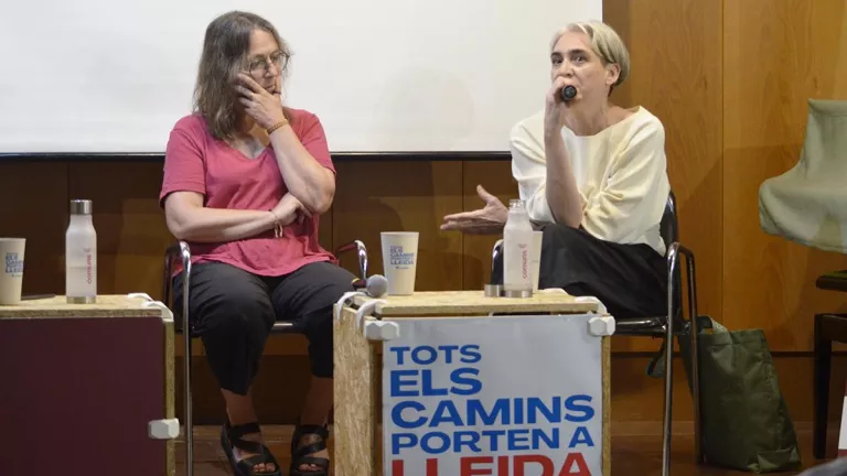Ada Colau reivindica el municipalisme transformador en el desè aniversari del Comú de Lleida