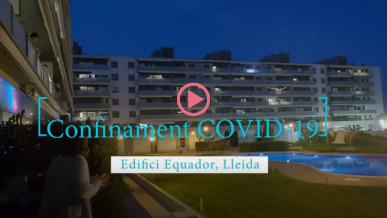 ⏯️ #VÍDEO | Concert de confinament a una comunitat de veïns de Lleida