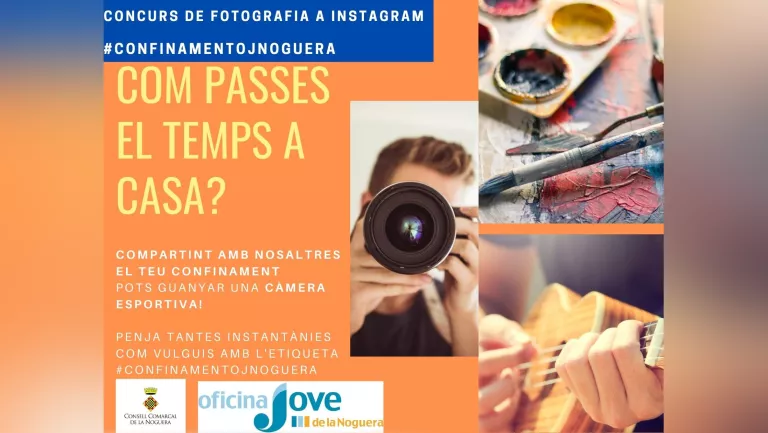 L’Oficina Jove de la Noguera convoca un concurs fotogràfic sobre el confinament