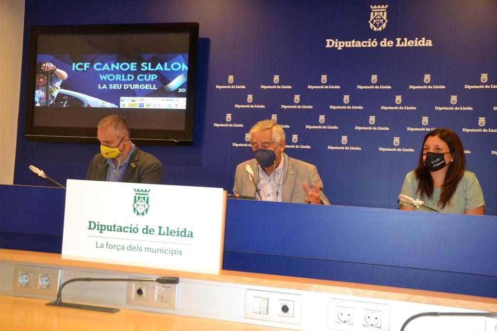 La Seu d'Urgell acull a 7 medallistes olímpics de piragüisme en la copa del món d'enguany