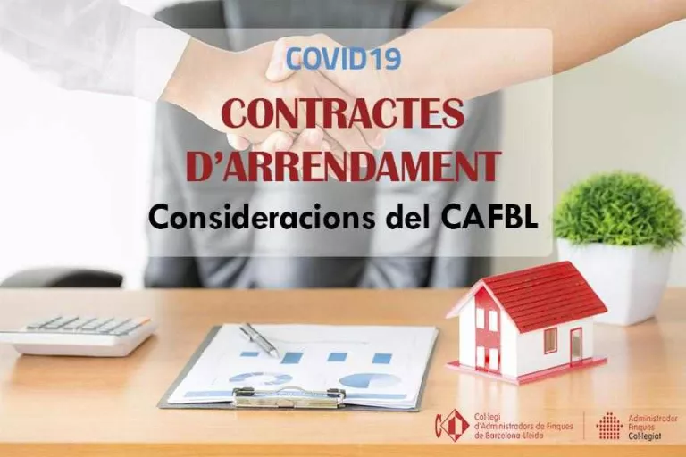 Els administradors de finques de Barcelona - Lleida demanen un "suport de renda" per a famílies i negocis