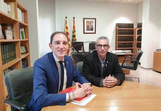 Jose Crespín comunica als alcaldes de l’A-2 l’adjudicació del projecte de millora en un tram de 15 quilòmetres