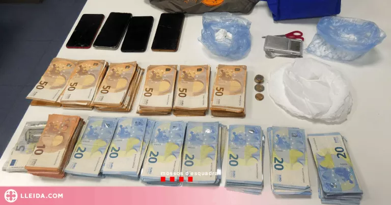 Detingut per traficar amb cocaïna a la Noguera