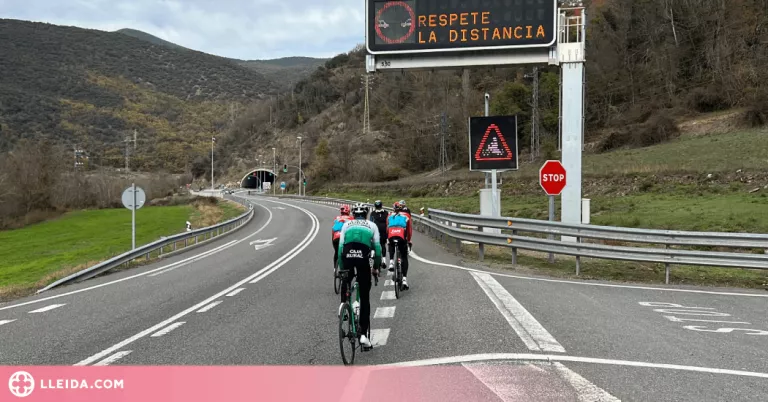 ⏯️ Trànsit posa en marxa a la Seu d'Urgell un sistema pioner a l'Estat que alerta de la presència de ciclistes en un túnel