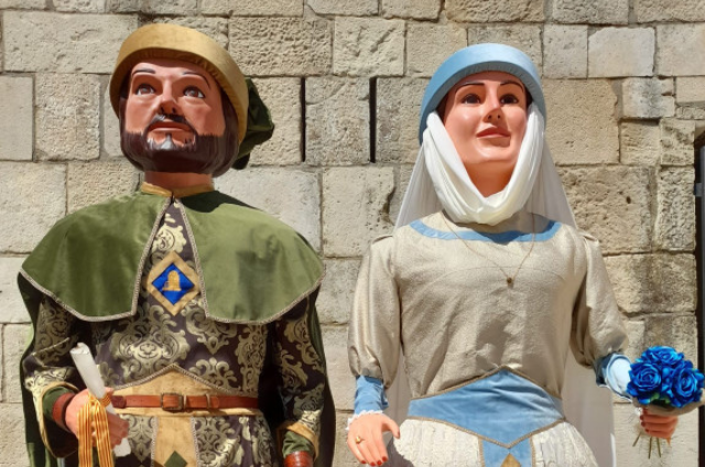 Pau i Treva, de Fondarella a Mallorca per fer créixer la tradició gegantera