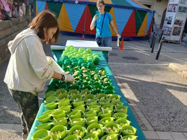 Unió de Pagesos clou la campanya ‘Disfruita-la’ a Montgai amb 150 infants