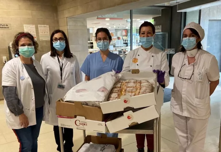 Els esmorzars als hospitals, més dolços gràcies als Forners de Lleida