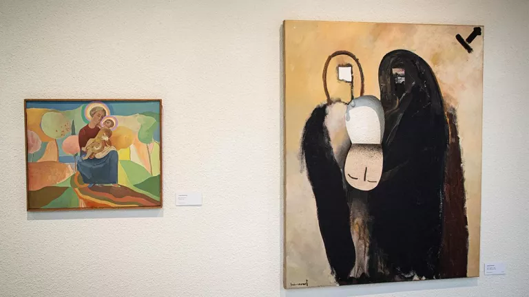 Les dones d’en Guino, protagonistes d’una mostra a l’Espai Guinovart d’Agramunt