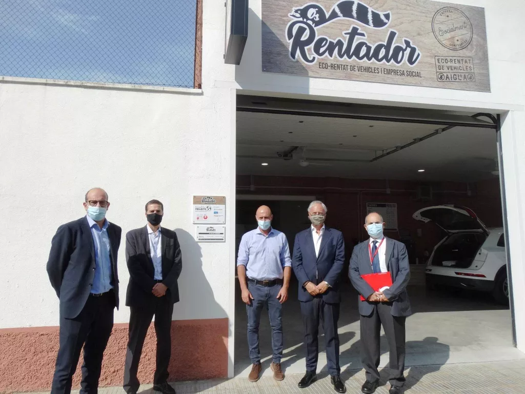 Donació de CaixaBank per al projecte d’inserció sociolaboral Ós Rentador del CET El Pla
