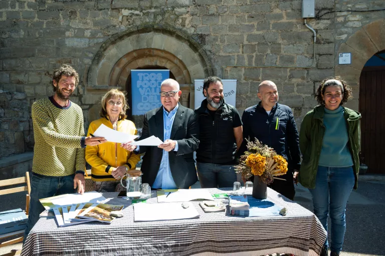 El Consell Comarcal de la Segarra impulsa un acord amb la Vall del Corb i una nova iniciativa de senyalització intel·ligent de rutes