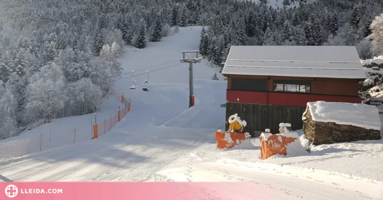 L'estació de Tavascan obre les pistes d'alpí