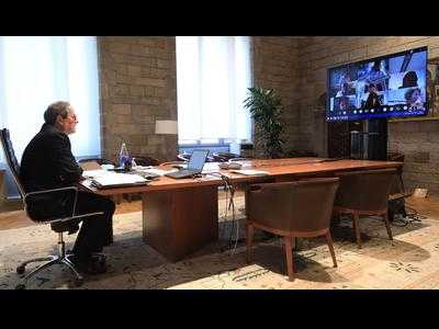 Torra demana unió als alcaldes de la Noguera per superar la crisi de la Covid-19