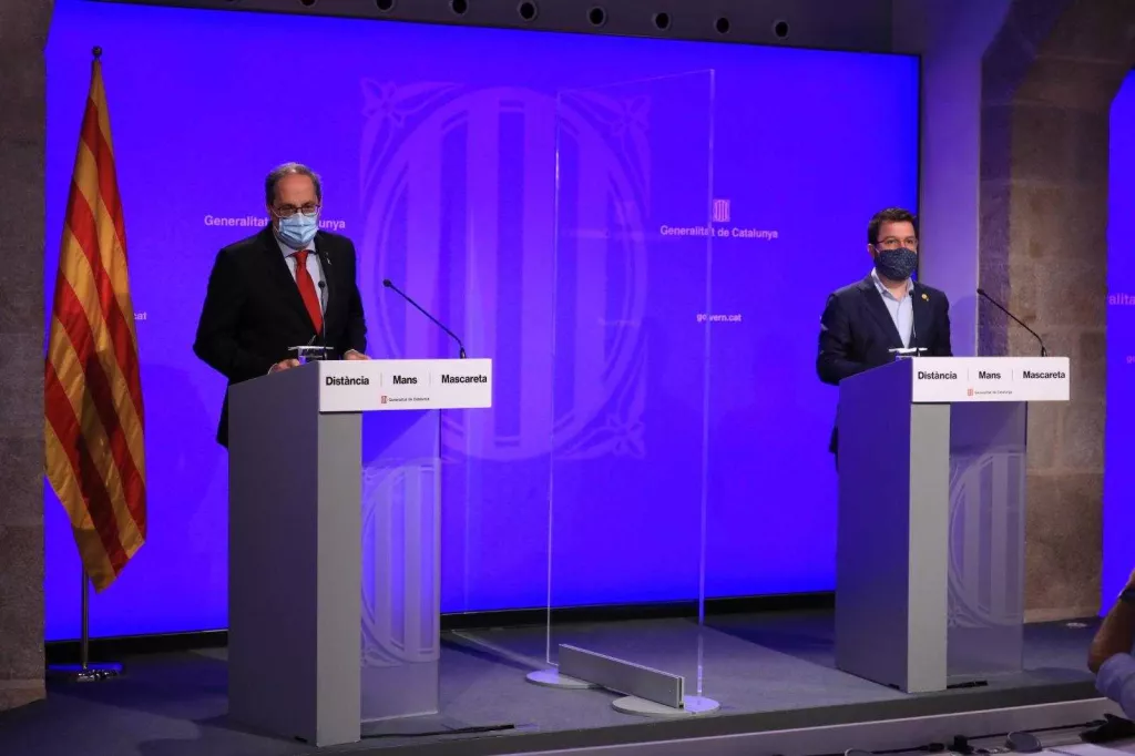 ⏯️ El Govern no accepta la decisió judicial i aprovarà un decret llei per incloure-hi el confinament del Segrià
