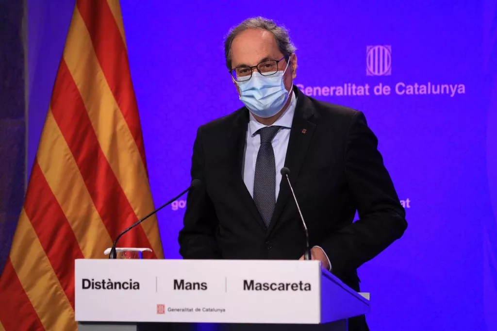 Torra assegura als turistes internacionals que Catalunya és una "destinació segura"