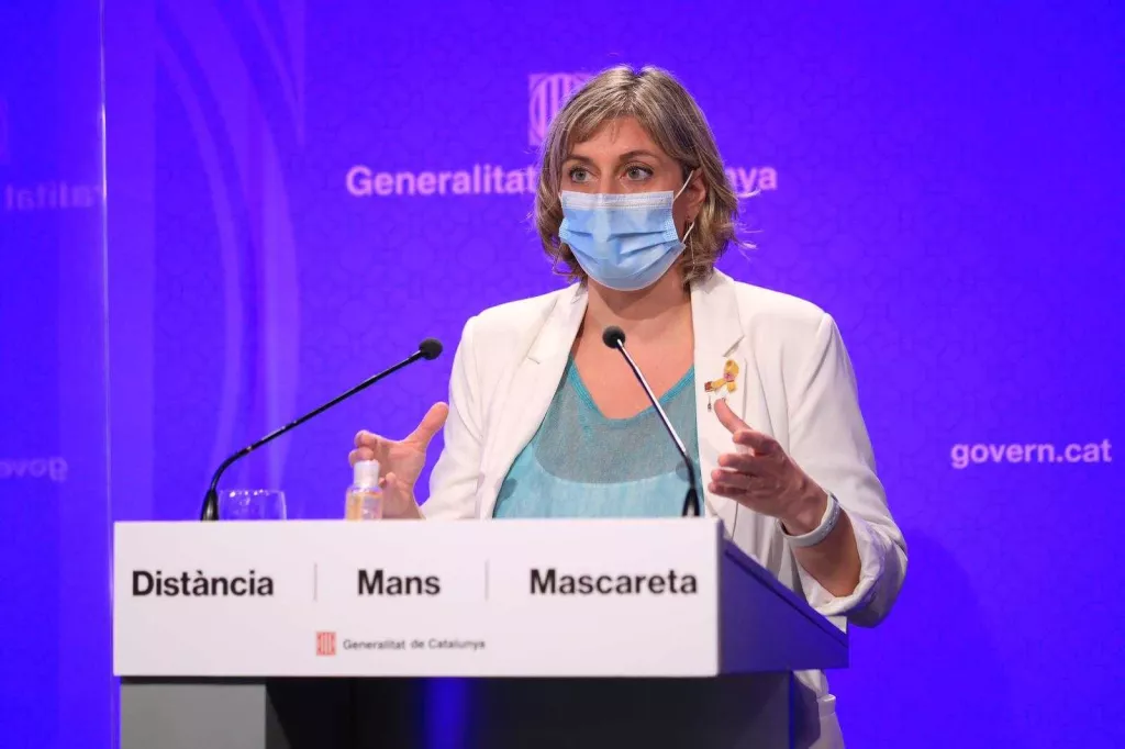 Vergés defensa la gestió de la covid-19 a Lleida: "Hem fet més proves que enlloc"