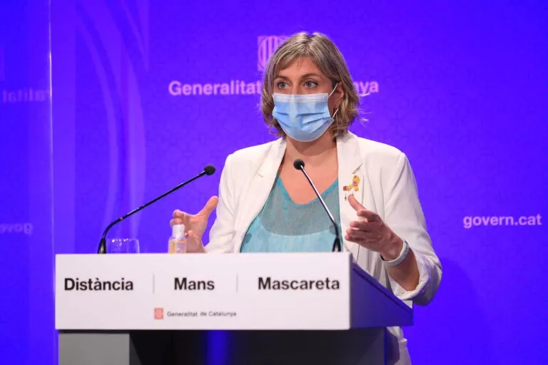 Vergés defensa la gestió de la covid-19 a Lleida: "Hem fet més proves que enlloc"
