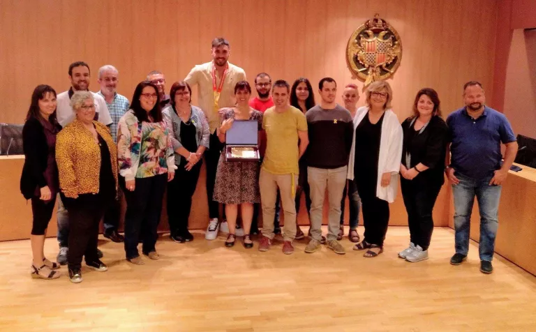 Tàrrega homenatja Pierre Oriola, recent campió del món de bàsquet