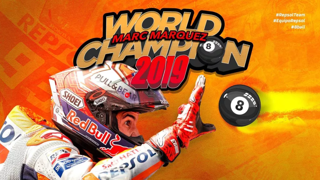 Marc Márquez aconsegueix el seu vuitè títol de campió del món