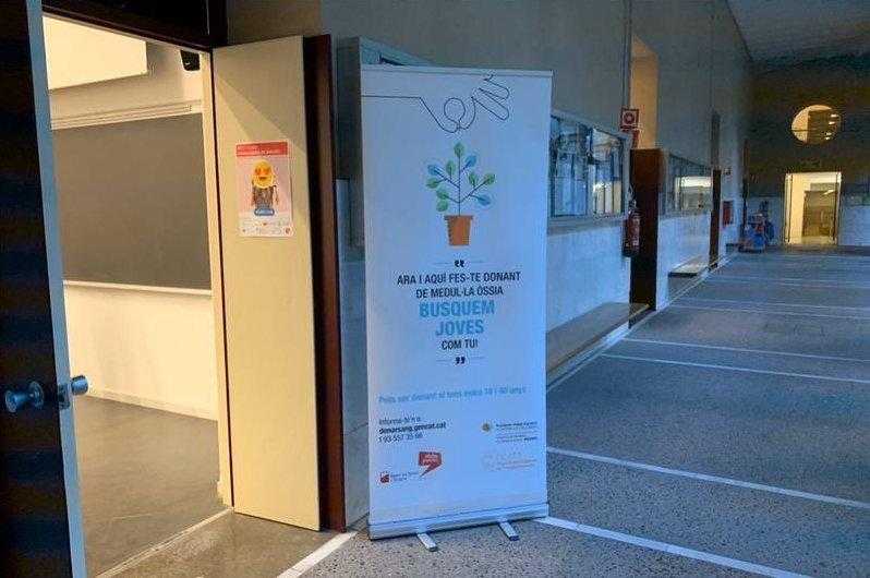 Marató de donacions de sang a l'edifici del Rectorat