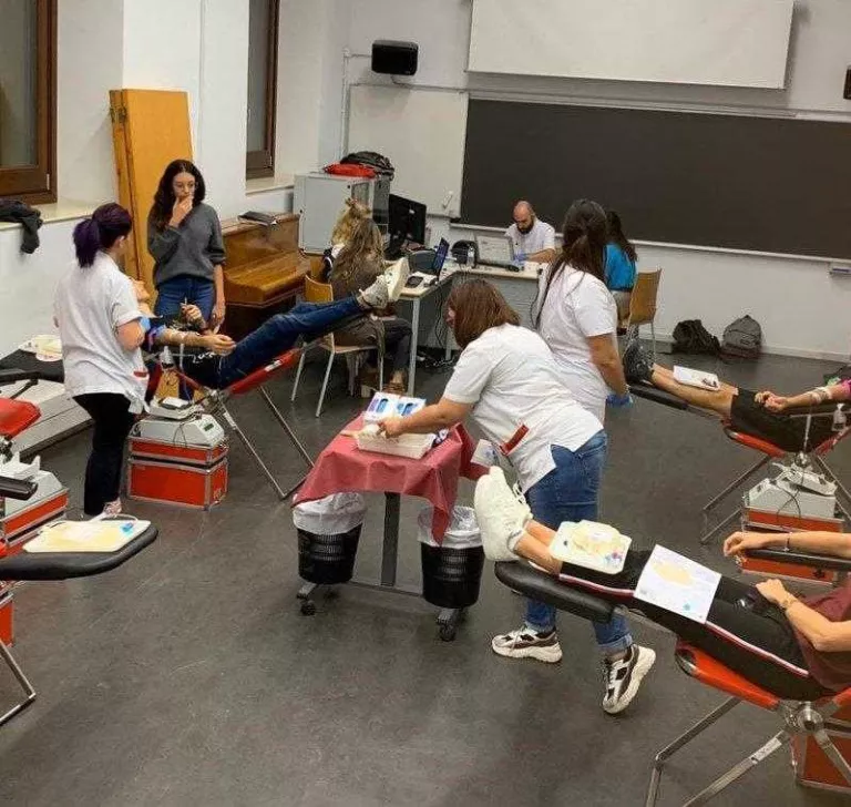Marató de donacions de sang a l'edifici del Rectorat