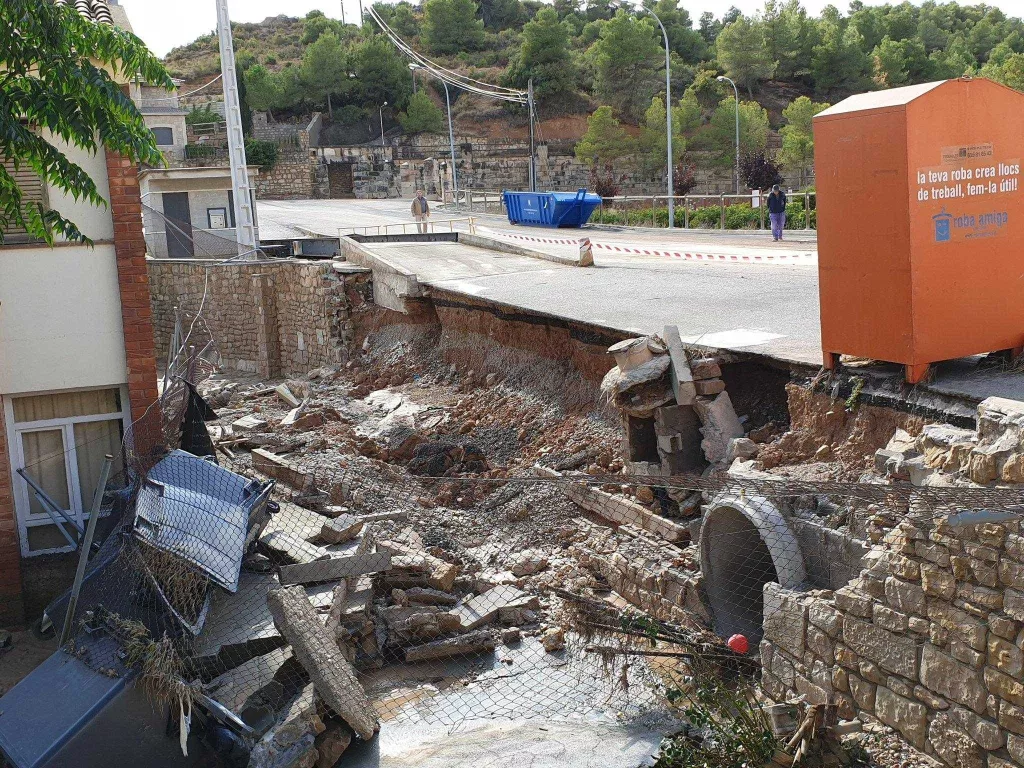 Diversos municipis de les Garrigues volen demanar la declaració de zona catastròfica després dels aiguats