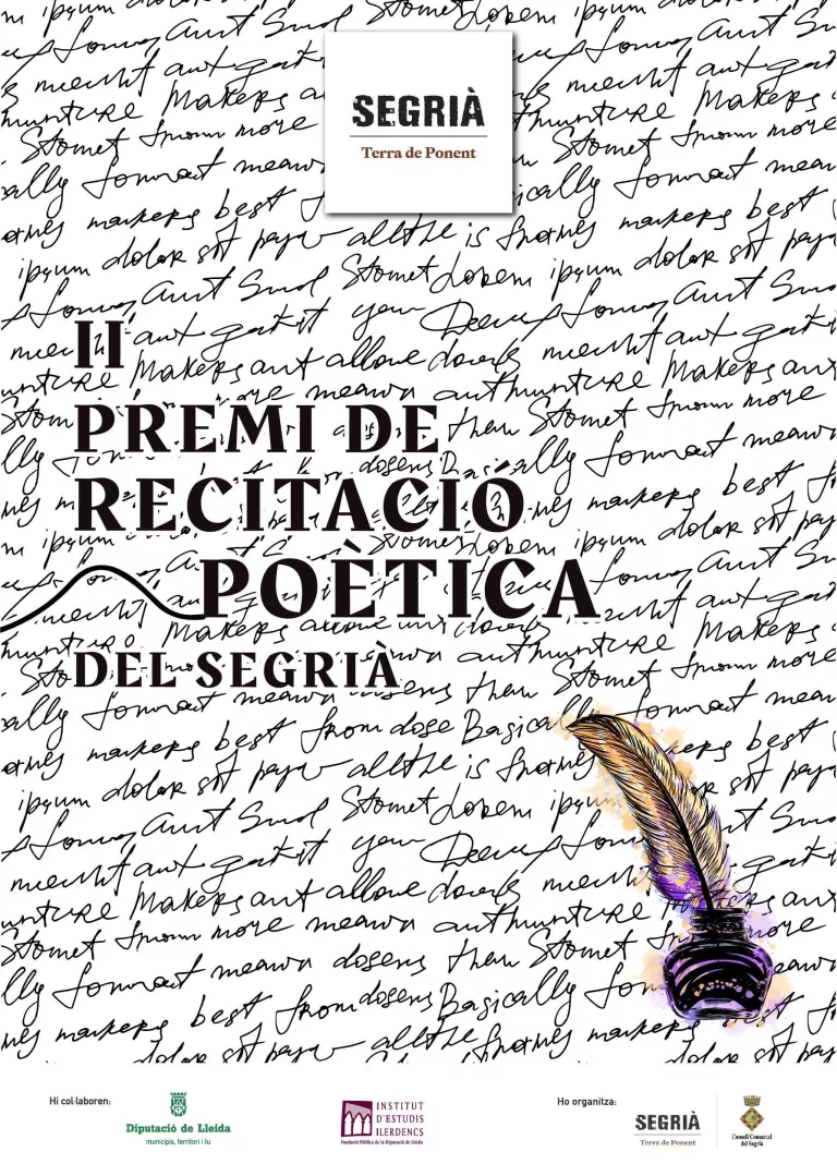Torna el Premi de Recitació Poètica del Segrià