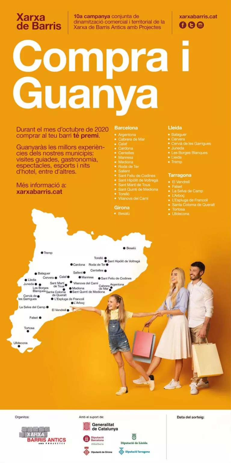 Campanya “Compra i guanya” en 31 comerços de Cervera