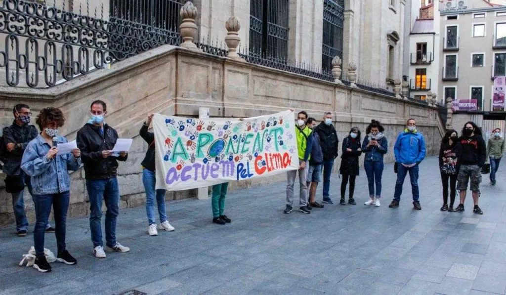 Nova protesta a Lleida contra el canvi climàtic