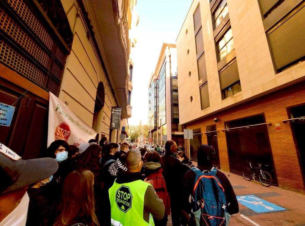 La PAH frena fins divendres un desnonament