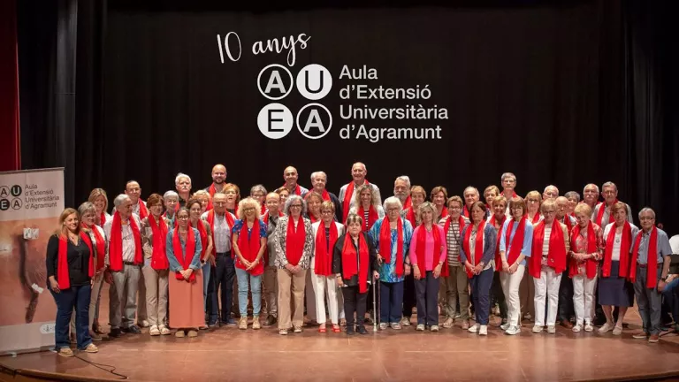 Deu anys d'Aula d’Extensió Universitària a Agramunt amb més de 200 activitats