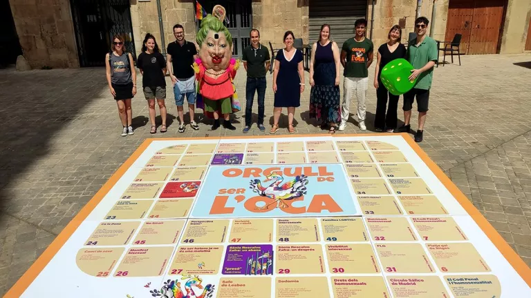 Un joc de l'Oca LGBTIQ+, gran atractiu del mes de l'Orgull a Tàrrega