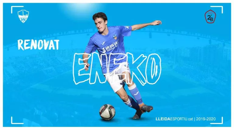 El Lleida Esportiu renova Eneko fins al 2022