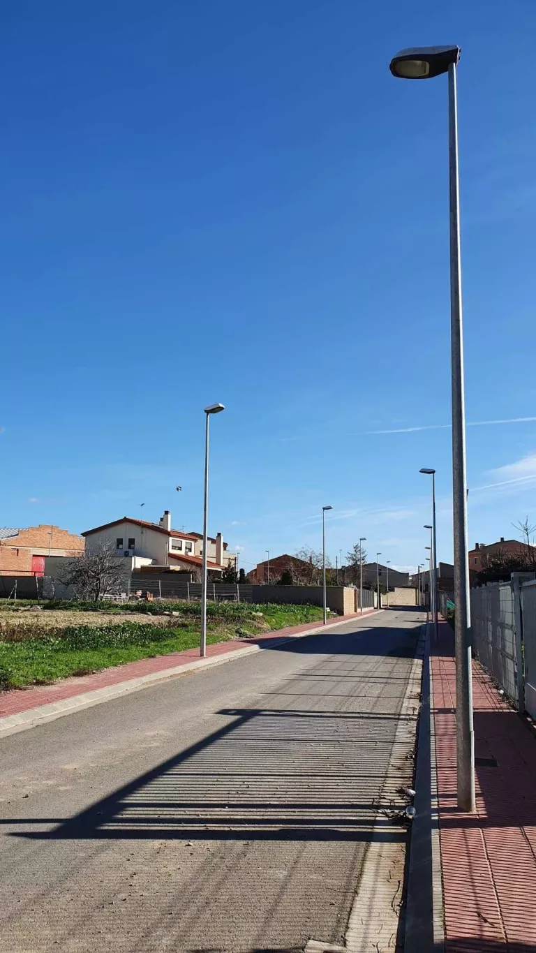 Vila-sana renova amb LED l'enllumenat del nucli urbà i del polígon