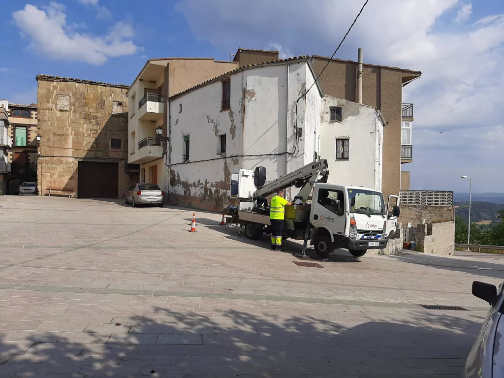 Sis municipis de la Segarra inicien la renovació de l'enllumenat públic