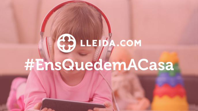 #EnsQuedemACasa: Jocs, contes i propostes educatives per als més menuts