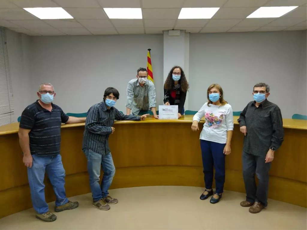 El Palau d'Anglesola rep el reconeixement a la qualitat i transparència informativa