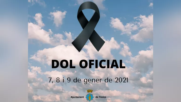 Tremp decreta tres dies de dol per les víctimes de la covid-19