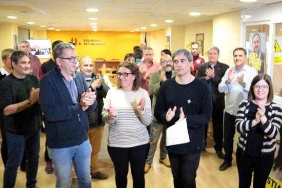 #EleccionsGenerals10N: Alegria a ERC de Lleida després de consolidar-se com la força més votada a la demarcació el 10-N