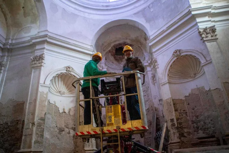 Cervera restaura les capelles barroques del convent de Sant Domènec