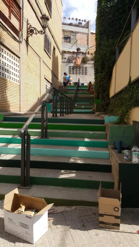Quinze joves d'un camp de treball realitzen tasques per tota Linyola