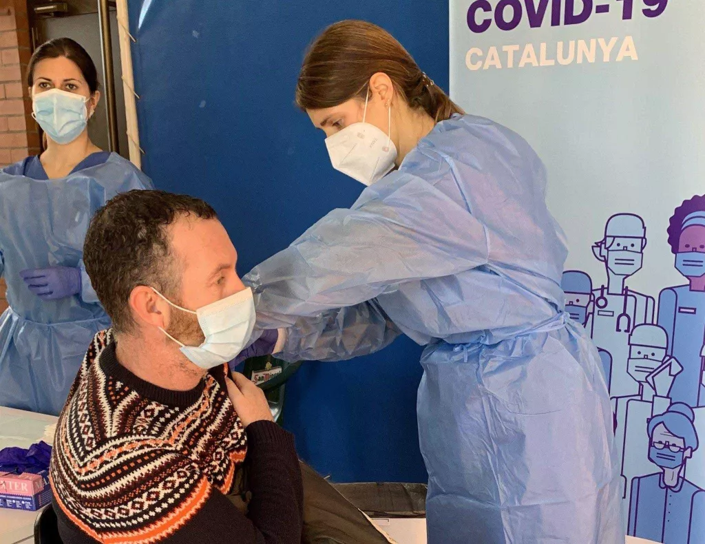 ⏯️ El pavelló Onze de Setembre de Lleida, centre de vacunació contra la covid-19