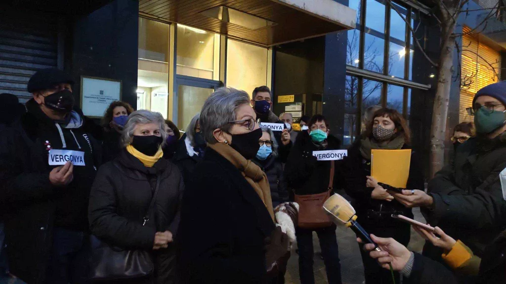 Arxivat el cas per les càrregues policials de l'1-O al col·legi d'Afers Socials de Lleida
