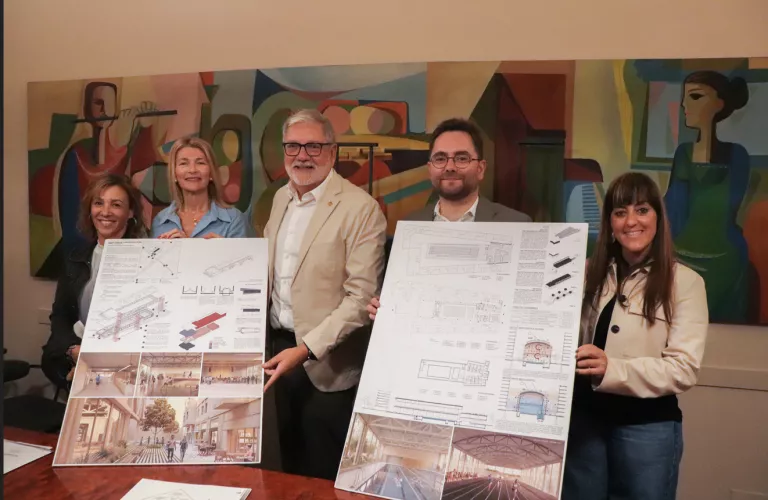 Una piscina i un bosc urbà, el futur de l’antiga estació d’autobusos de Lleida