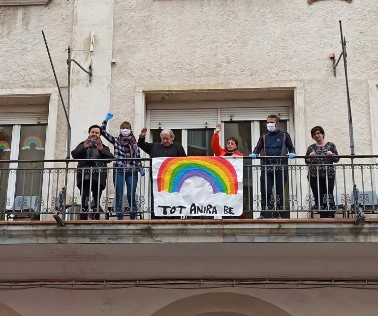 Passejades terapèutiques de l'associació Alba de Tàrrega per suportar el confinament
