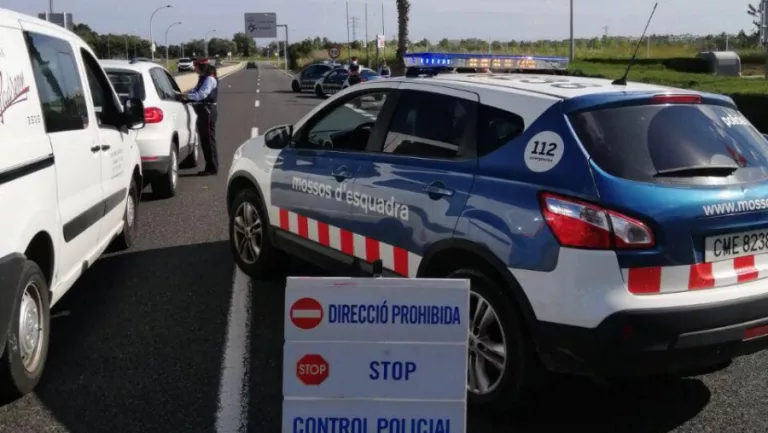 Condueix sense carnet, se salta un control a l'N-240 i fuig envaint cruïlles en contra direcció