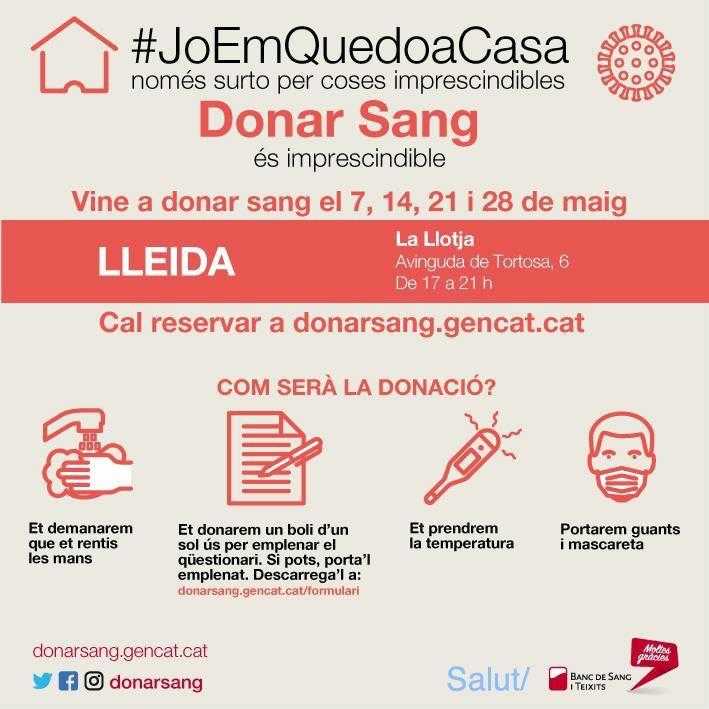 Nova campanya de donació de sang a La Llotja