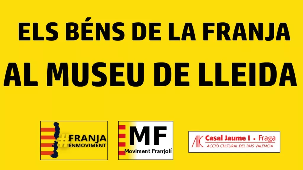 Entitats de la Franja reclamen el retorn dels béns del Museu de Lleida traslladats a Barbastre
