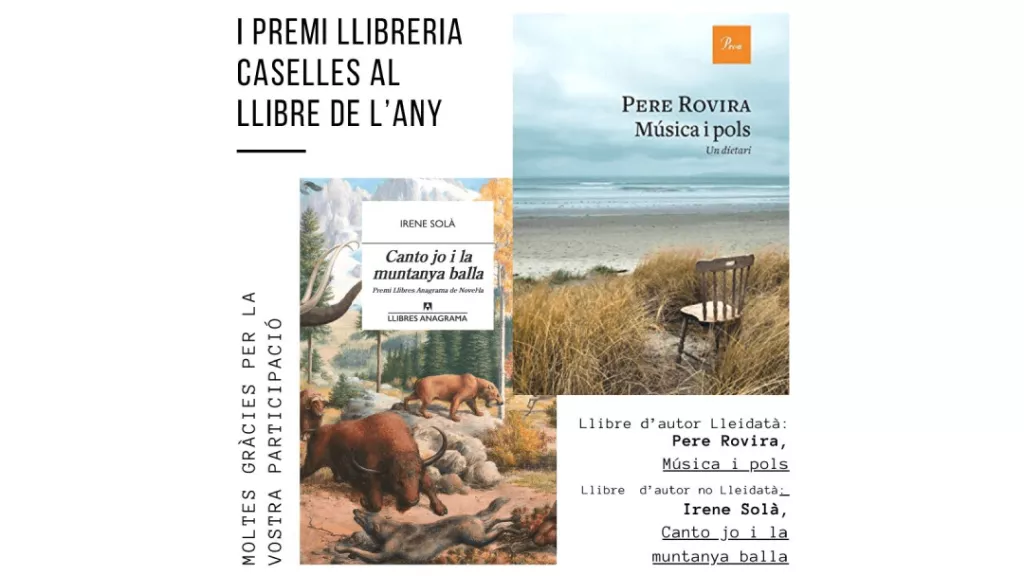 Pere Rovira guanya el I Premi Caselles al llibre de l'any
